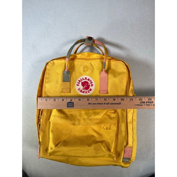 Fjallraven Kanken gold yellow backpack bag main image 8